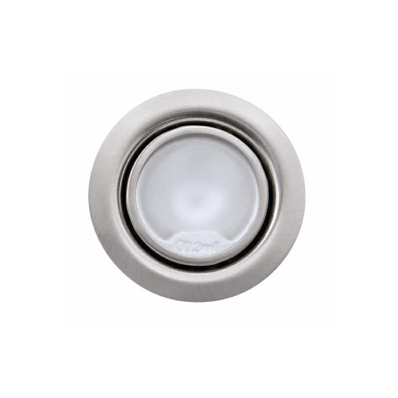 Faretto da incasso Inox 12/24V attacco G4 con vetro protettivo LAMPO F20LVINSL Faretto da incasso Inox 12/24V attacco G4 con vetro protettivo LAMPO F20LVINSL