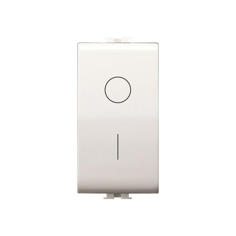 Interruttore Bipolare Illuminabile 16A Easy Compatibile Bticino Matix ELETTROCANALI ECSE8011 Interruttore Bipolare Illuminabile 16A Easy Compatibile Bticino Matix ELETTROCANALI ECSE8011