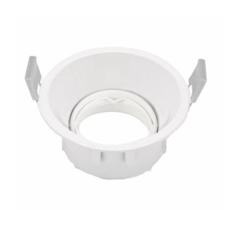 Faretto da Incasso Rotondo Orientabile 230V Bianco LAMPO DIKORTRBISL