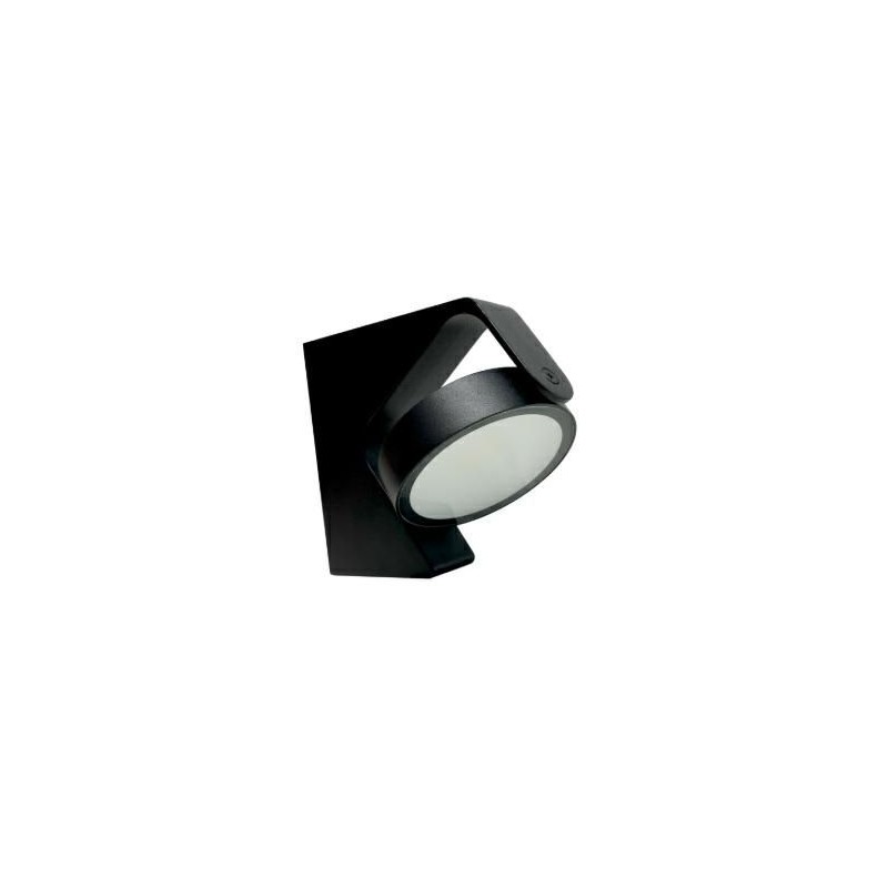 Faretto LED 12W Nero 230V Tricolor IP65 LAMPO WALLYRDNEMC
