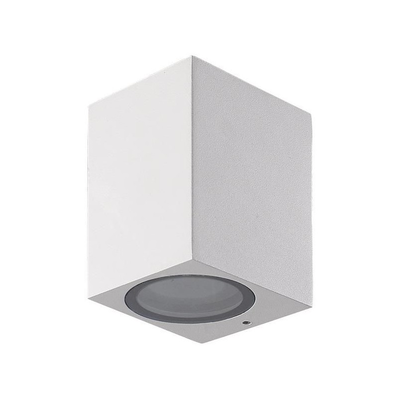 Applique da Muro In Alluminio Bianco 1xGU10 IP65 LIFE 39.PL10180W