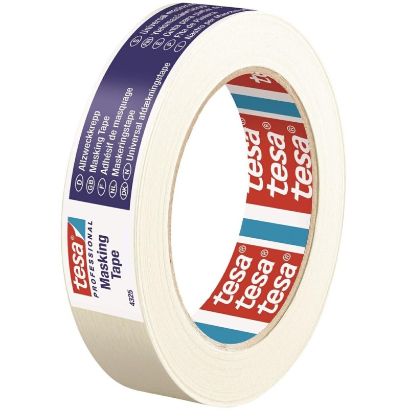 Nastro in Carta Semicrespata 50m x 25mm TESA 04325-00001 Nastro in Carta Semicrespata 50m x 25mm TESA 04325-00001