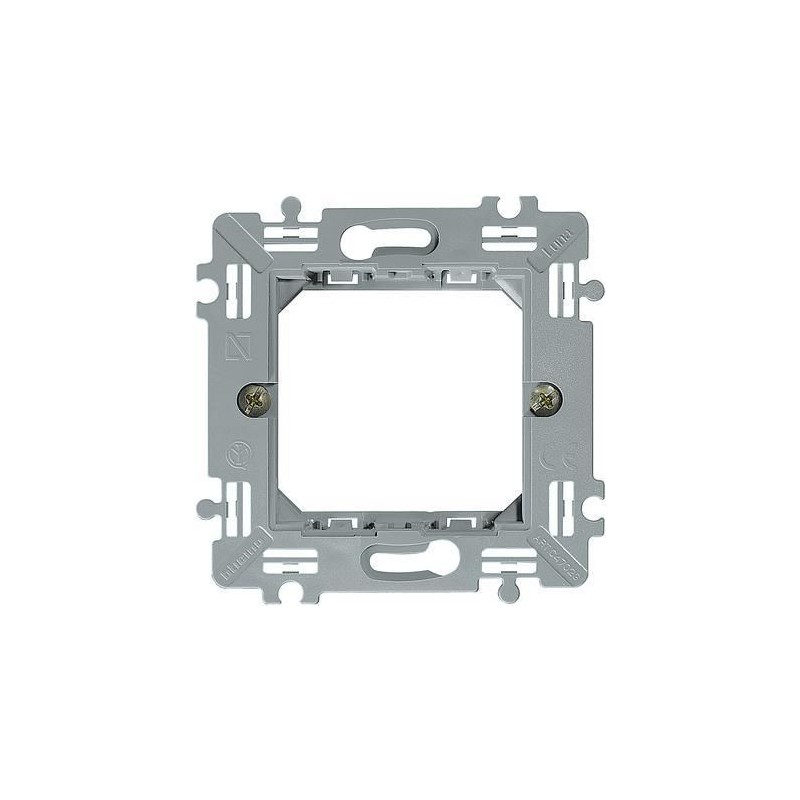 SUPPORTO 2 MODULI LUNA BTICINO C4702G SUPPORTO 2 MODULI LUNA BTICINO C4702G
