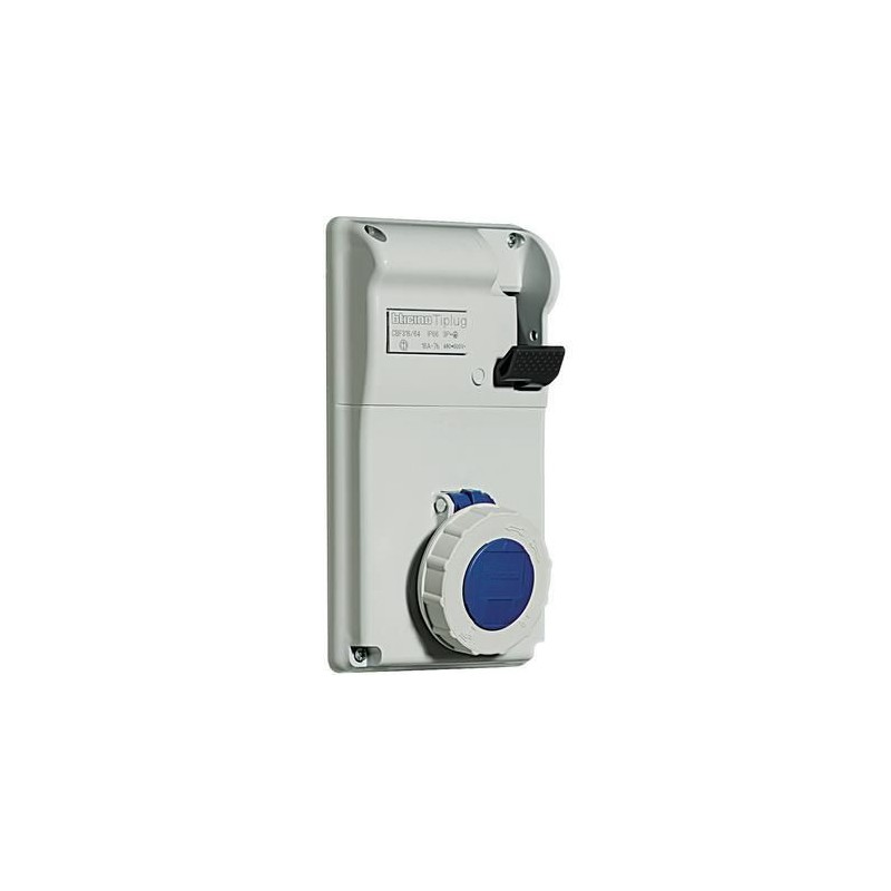 PRESA INTERBLOCCATA DA QUADRO BTICINO 32A 2P+T 230V IP55 CBS232/52 PRESA INTERBLOCCATA DA QUADRO BTICINO 32A 2P+T 230V IP55 CBS232/52