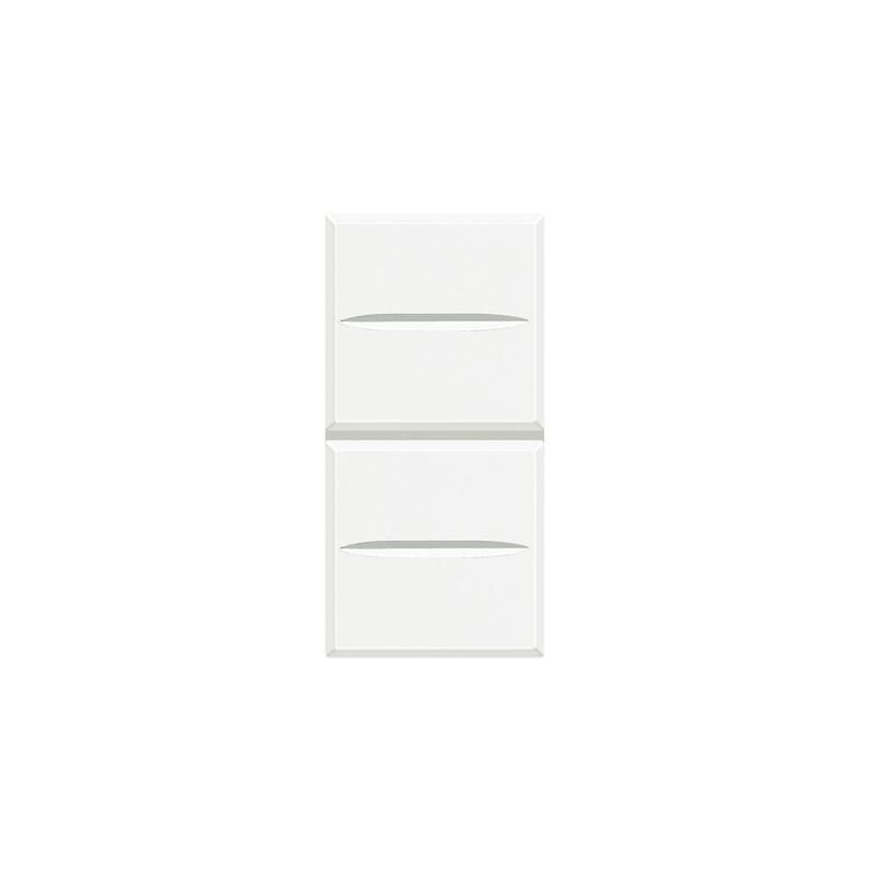 Doppio Pulsante 1P NO + 1P NO 10A BTICINO HD4036