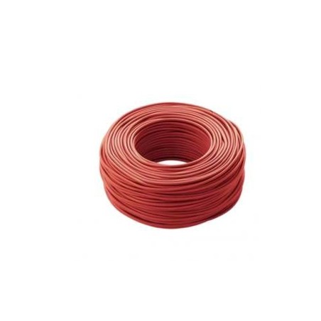 Cavo Unipolare Flessibile 4mm Rosso FS17 100 Metri