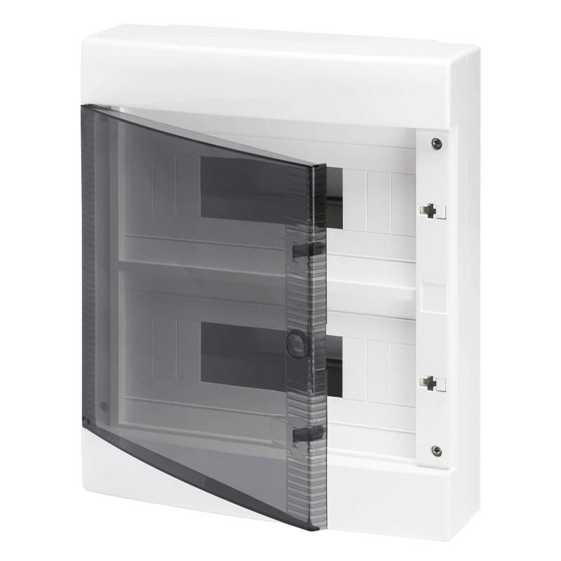 Centralino da arredo 24 moduli (12X2) vetro fumè IP40 GEWISS GW40047 Centralino da arredo 24 moduli (12X2) vetro fumè IP40 GEWISS GW40047