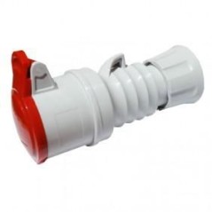 Presa mobile 3P+N+T 16A IP44 rossa 380V GEWISS GW62009H