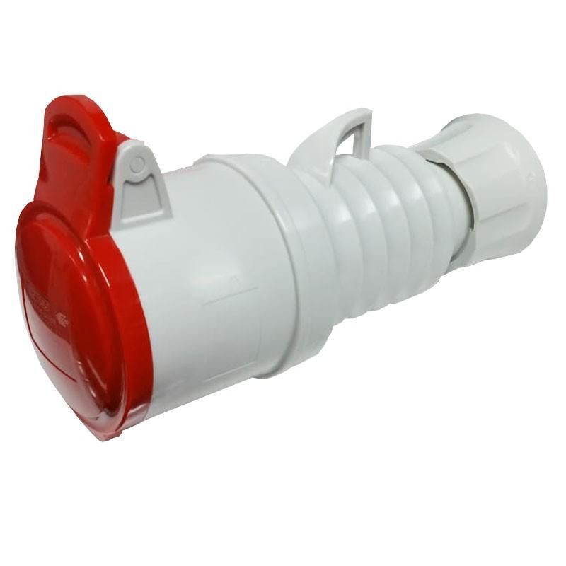 Presa mobile 3P+N+T 32A IP44 rossa 380V GEWISS GW62020H Presa mobile 3P+N+T 32A IP44 rossa 380V GEWISS GW62020H