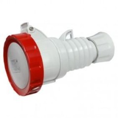 Presa mobile 3P+N+T 32A IP67 rossa 380V GEWISS GW62042H Presa mobile 3P+N+T 32A IP67 rossa 380V GEWISS GW62042H