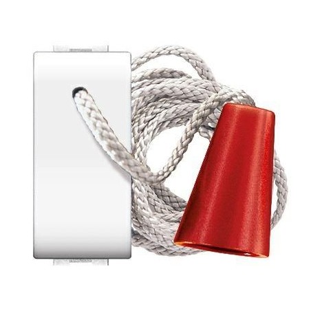 PULSANTE UNIPOLARE A TIRANTE MY LIFE ELETTROCANALI ECL4024WH