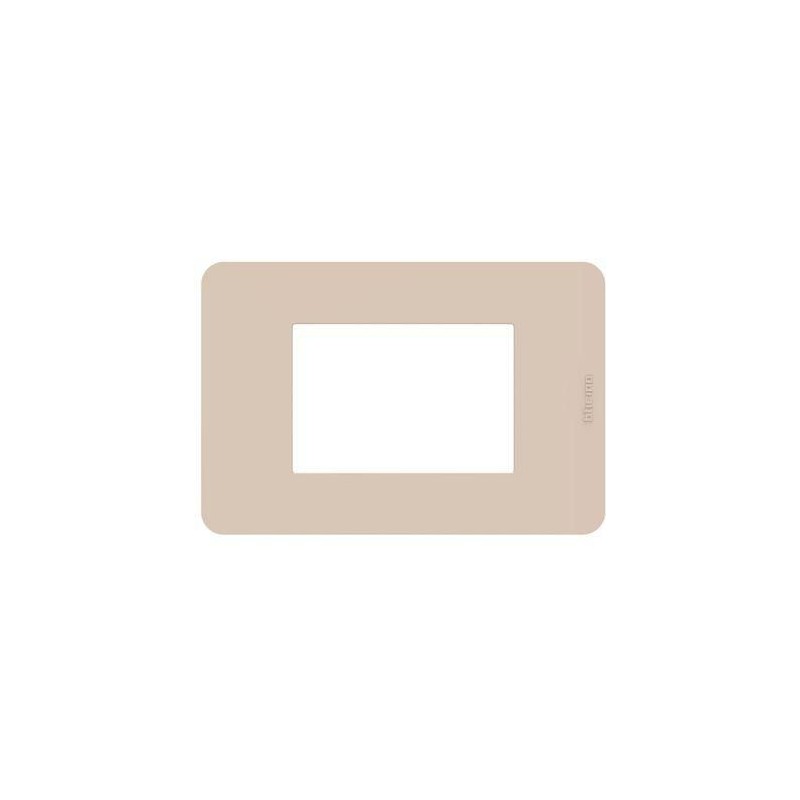 Placca Tones 3 moduli ritual MatixGO BTICINO JA4803TR Placca Tones 3 moduli ritual MatixGO BTICINO JA4803TR