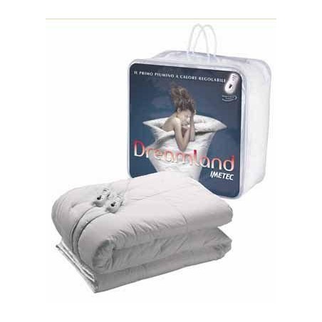 Piumino Scaldasonno Matrimoniale Cotone 2X150W IMETEC 6458