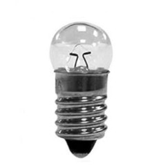 Lampadina incandescente Attacco E10 2,5V 0,3A 2700K HERCULES MES25