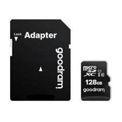 MicroSD + Adattatore 128GB Class 10 UHS-I GOODRAM M1AA-1280R12