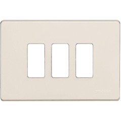 Placca Magic 3 Posti Avorio in Resina BTICINO 503/3/R