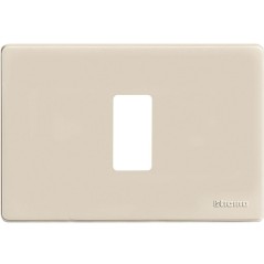 Placca Magic 1 Posto Avorio in Resina BTICINO 503/1/R