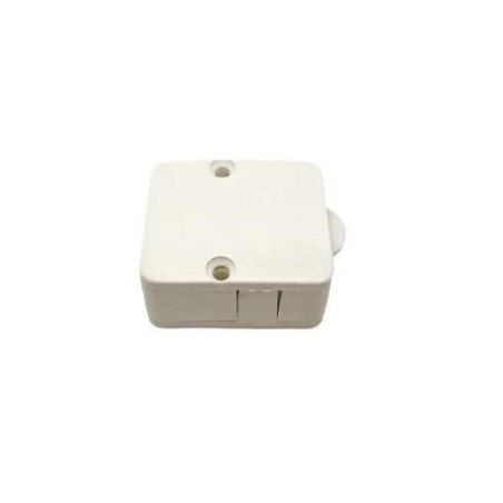 Pulsante per Anta Bianco 6A 250V LAMPO 5120/BI