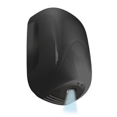 Asciugamani Elettrico Da Parete Mini-Jet Nero LUX PAMPERO N