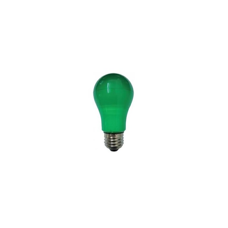 LAMPADINA GOCCIA LED DURALAMP 6W VERDE ATTACCO E27 LA55G