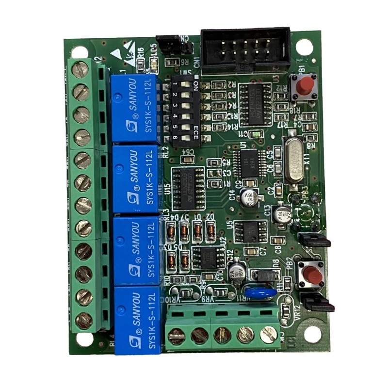 MODULO ESPANSIONE 4 USCITE A RELE PER SERIE ATLANTIS AXEL AXEATI-4