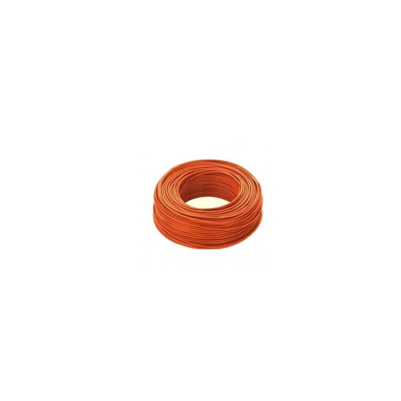 Cavo Unipolare Flessibile 4mm Arancio FS17 100 Metri