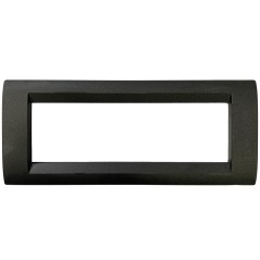 Placca Playbus 6 Moduli Grigio Ardesia GEWISS GW32006