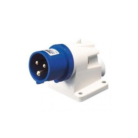 Spina fissa da parete 2P+T 16A IP44 blu 220V GEWISS GW60404