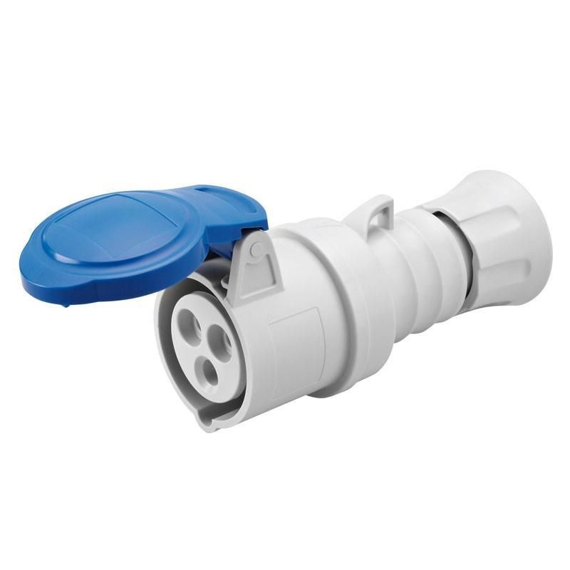 Presa mobile 2P+T 32A IP44 blu 220V GEWISS GW62015H