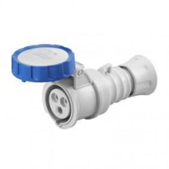 Presa mobile 2P+T 16A IP67 blu 220V GEWISS GW62026H