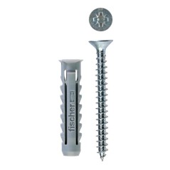 10 TASSELLI CON VITI IN NYLON D.6