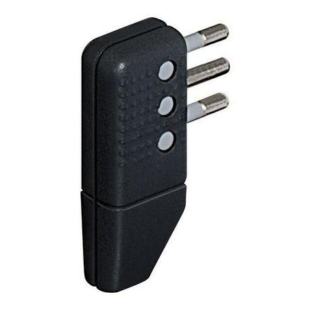 Spina salvaspazio Antracite spinotti orientabili 10A BTICINO S2467TGE