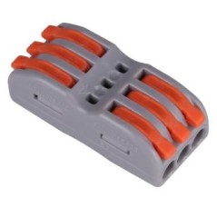 Connettore rapido passante 3 Poli 2,5mm2 Konelco GBC 30519103