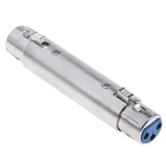 Adattatore Microfonico XLR Presa 3 poli XLR presa 3 poli MATSUYAMA VS335 Adattatore Microfonico XLR Presa 3 poli XLR presa 3 poli MATSUYAMA VS335
