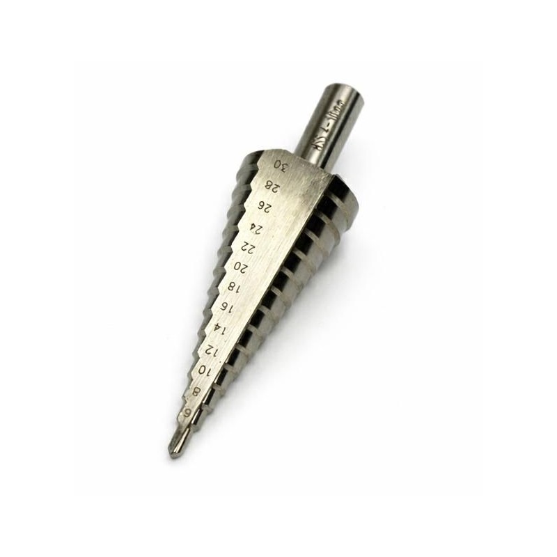 Fresa Allargafori a Gradini HSS 4-30mm FUMASI 279501 Fresa Allargafori a Gradini HSS 4-30mm FUMASI 279501