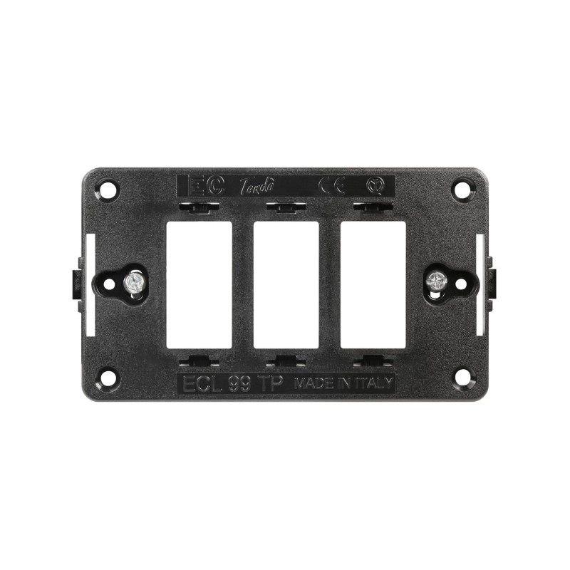 Tondo' Supporto 3 Moduli ELETTROCANALI ECL99TP