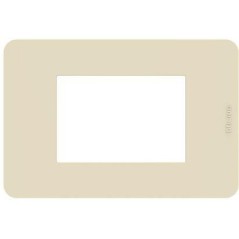 Placca Tones 3 moduli avorio MatixGO BTICINO JA4803TI