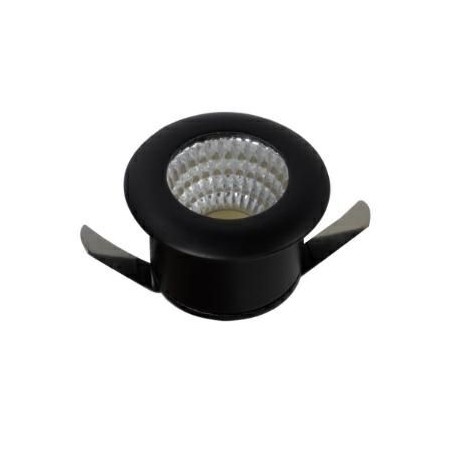 Mini Spotlight LED Nero 3W 3000K 310lm 230V IPERLUX IP3SCBW