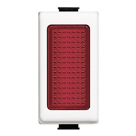 PORTALAMPADA CON DIFFUSORE ROSSO MATIX BTICINO AM5060R