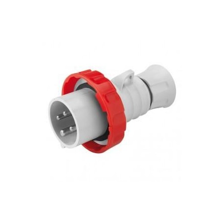 Spina mobile 3P+T 16A IP67 rossa 380V GEWISS GW60030H