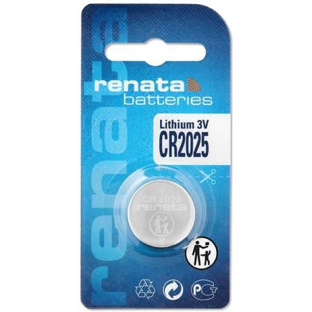 Batteria a Litio 3V RENATA CR2025