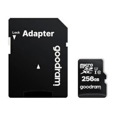MicroSD + Adattatore 256GB Class 10 UHS-I GOODRAM M1AA-2560R12
