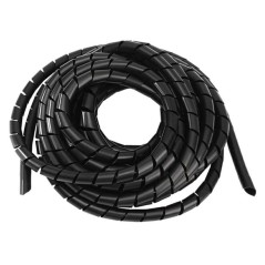 Spiralina per Cablaggio Diametro 10-12mm Nera ELETTROCANALI ECPN10