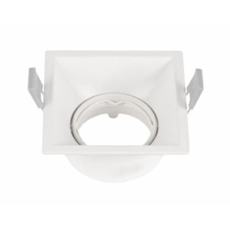 Faretto da Incasso Quadrato Orientabile 230V Bianco LAMPO DIKORQRBISL