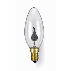 Lampadina Oliva Effetto Fuoco 2500K 3W 240V E14 WIMEX 4104210