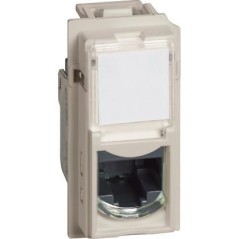 Connettori RJ45 Living Now toolless UTP cat5E sabbia BTICINO KM4279C5E