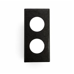Adattatore per prese TV 2 fori Serie Bticino Axolute Scuro BT-AXB2 FRACARRO 289740