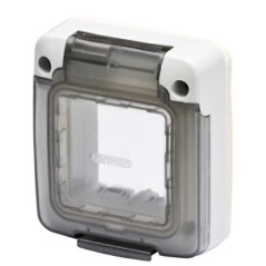 Calotta stagna 2 posti fumè per esterno IP65 GEWISS GW27403