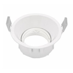 Faretto da Incasso Rotondo Orientabile 230V Bianco LAMPO DIKORTRBISL