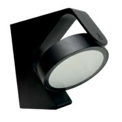 Faretto LED 12W Nero 230V Tricolor IP65 LAMPO WALLYRDNEMC